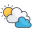 Cloudy Sun icon