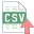 Importer CSV icon