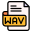 外部 wav 文件类型-其他-iconmarket icon