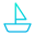 Kleines Segelschiff icon