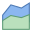 Flächendiagramm icon