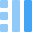Miniaturas-de-bloques-cuadrados-externos-diseño-de-plantilla-en-cuadrícula-del-lado-izquierdo-color-tal-revivo icon
