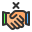 No Handshake icon