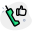 Positive feedback on the quality of old cell phone icon