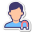 User Engagement Male icon