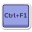 touche ctrl-plus-f1 icon