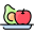 fruta-externa-salud-vitaliy-gorbachev-color-lineal-vitaly-gorbachev icon