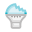 Broken lightbulb icon