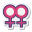 Feminino duplo icon