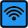 Wifi Signal for railway station and public use icon