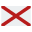 Alabama Flag icon