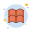 지붕 타일 icon