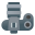 SLR lente grande icon