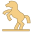 Estatua ecuestre icon