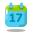 Calendar 17 icon
