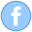 Facebook entouré icon