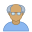 Person Old Male Skin Type 5 icon