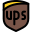 United Parcel Service is an american multinational package delivery and supply chain management company icon