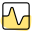 Transverse wave graph uncertainty performance statistics report icon