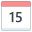 Kalender 15 icon