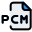 PCM is the conventional method for converting analog audio into digital audio icon
