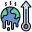 Climate change icon