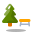 Скамейке в парке icon