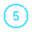 5 circulado icon