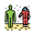 Alien and Astronaut icon