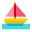 Парусная лодка icon