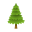 arbre à feuilles persistantes icon