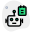 Advanced robot with automation Technology for taking notes icon