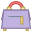 Visão traseira da bolsa icon