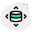 Database server availability round the clock isolated on a white background icon