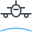 Flugzeug von vorn icon