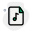 Music for playback in a MP3 format icon