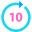 Forward 10 icon