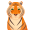 老虎表情符号 icon