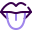 舌 icon