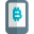 Free smartphone application for bitcoin currency mining icon