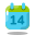 Calendar 14 icon