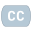 Closed Captioning icon