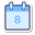 Calendar 8 icon