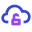 Cloud unlock icon