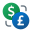 Euro-Pfund-Austausch icon