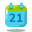 Kalender 21 icon