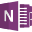 Microsoft OneNote is a computer program for free-form information gathering and multi-user collaboration icon