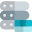 Firewall protected server computers isolated on a white background icon