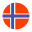 노르웨이 원형 icon