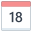 Calendar 18 icon